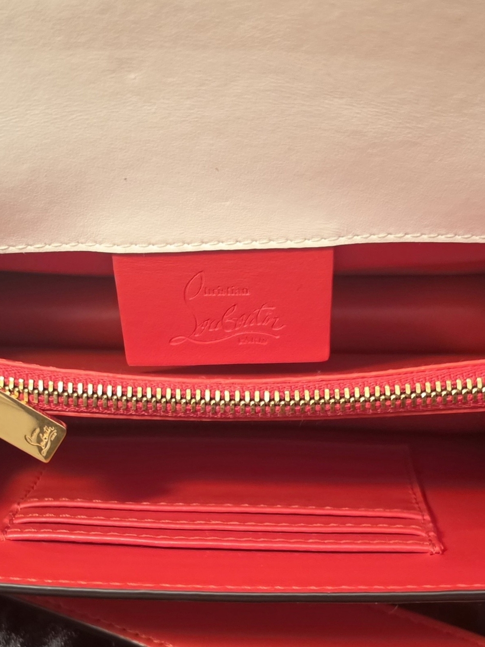 Christian Louboutin Silver Glitter Chain Shoulder Bag - Picture 3 of 13